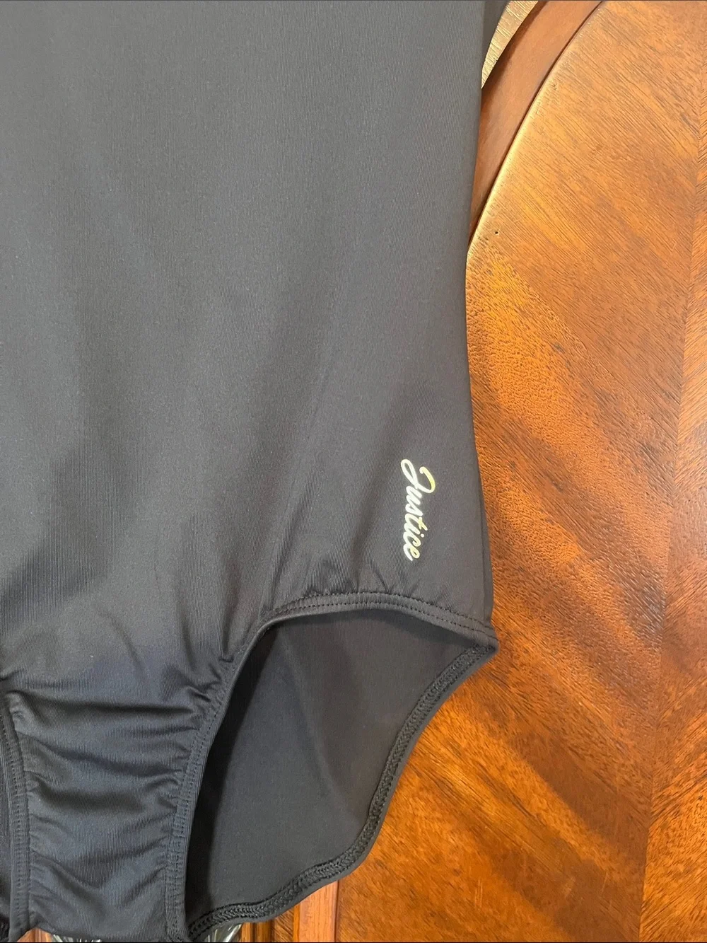 Justice Black Kids Leotard Set